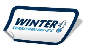 Aufkleber für niedrige Temperaturen