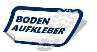 Bodenaufkleber