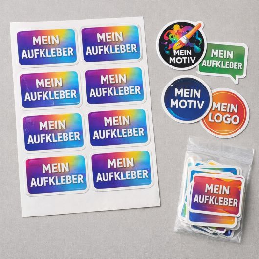 Personalisierte Aufkleber