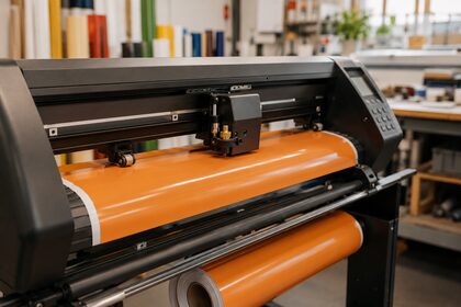 Folie plotten lassen am Schneideplotter