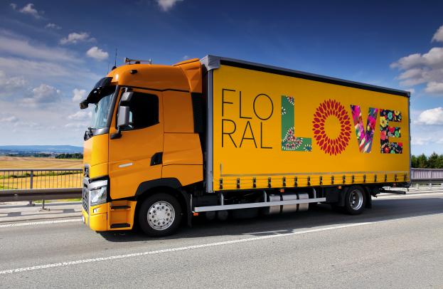 Aufkleber für LKW Planen