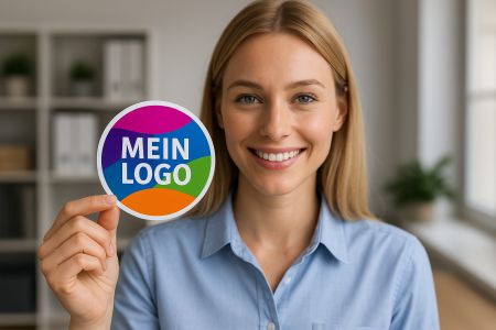 Werbeaufkleber für Firmen
