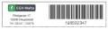 Aufkleber mit Nummerierung, Personalisierung, Barcode usw.