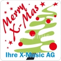 Weihnachtsaufkleber - Auf Wunsch mit Logo oder individuellem Text