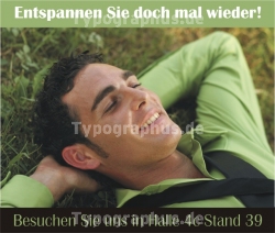 Bodenaufkleber Messe