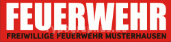 Feuerwehr Aufkleber Eckig