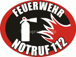 Feurwehr Notruf Oval