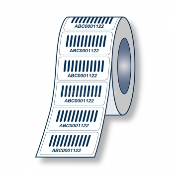 Barcode Etiketten Papier 45x36 mm auf Rolle