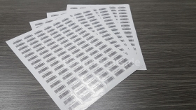 Barcode Etiketten Bogen