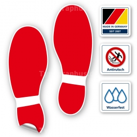 Bodenaufkleber Outdoor
