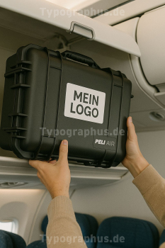 Air Schutzkoffer beschriften