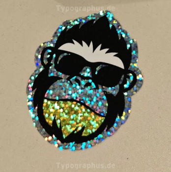 glitzer sticker