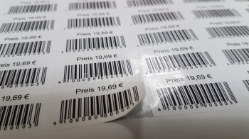Preisetikett Beispiel